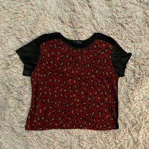 🚨SALE🚨 Zara animal print top
